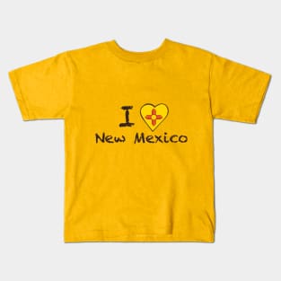 I Love New Mexico Kids T-Shirt